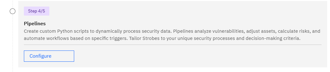 Creating a New Automation: Step 6: Pipelines (Step 4/5) (screenshot 11)