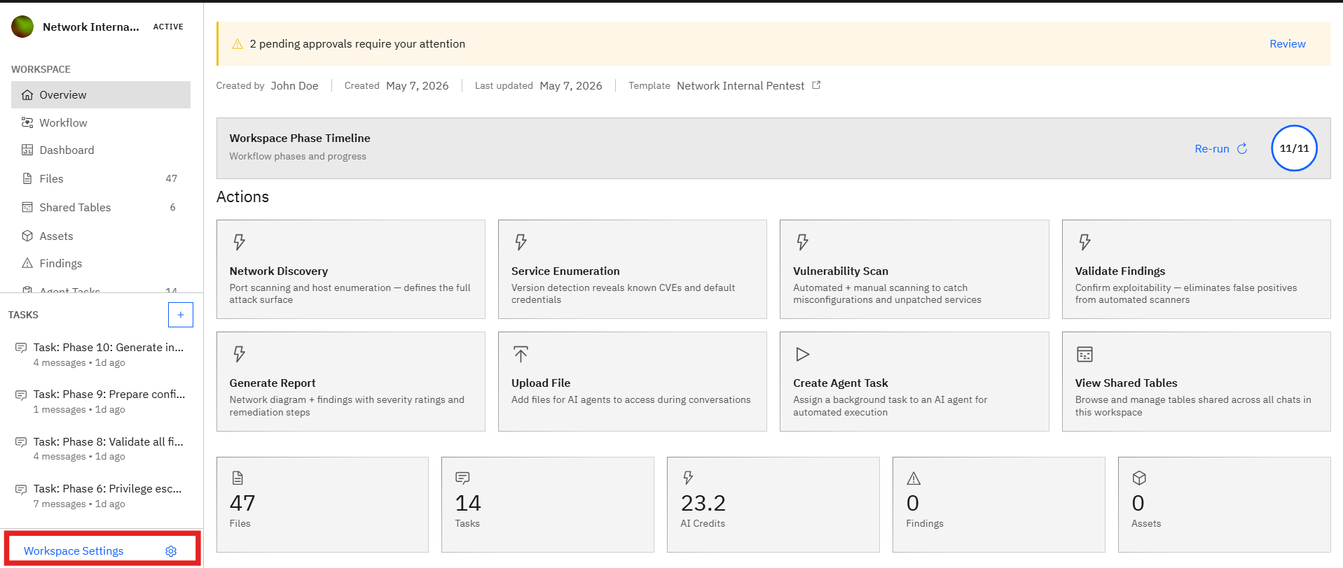 Choosing an AI model: Choosing an AI model for your Workspace (screenshot 1)