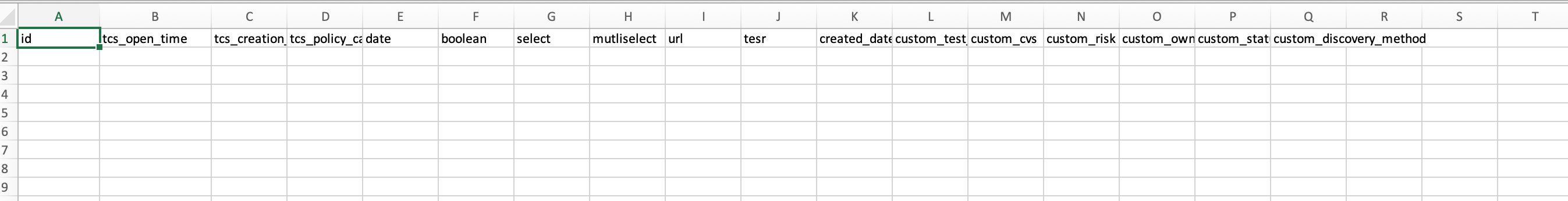Bulk Updating Vulnerability Custom Fields Using CSV: Steps to Bulk Update Custom Fields (screenshot 3)