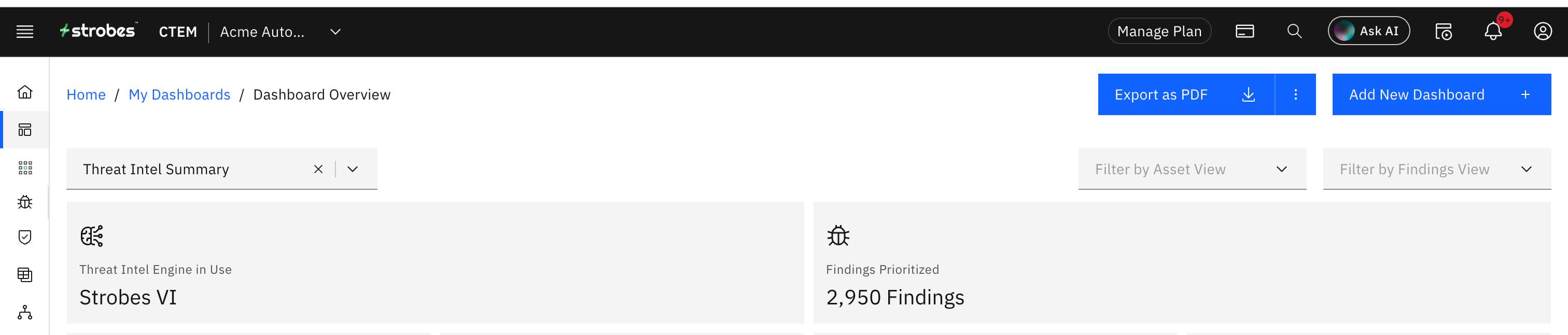 Threat Intel Summary: About This Dashboard (screenshot 2)