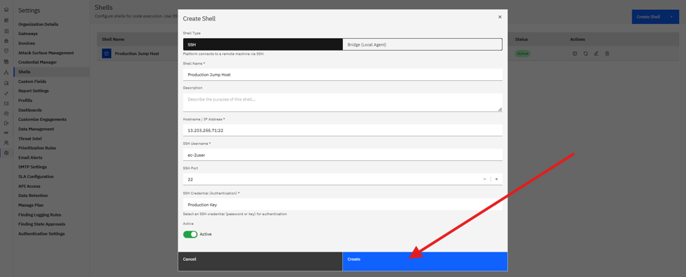 Network Internal Pentest: Step 1: Set up a Shell (screenshot 2)