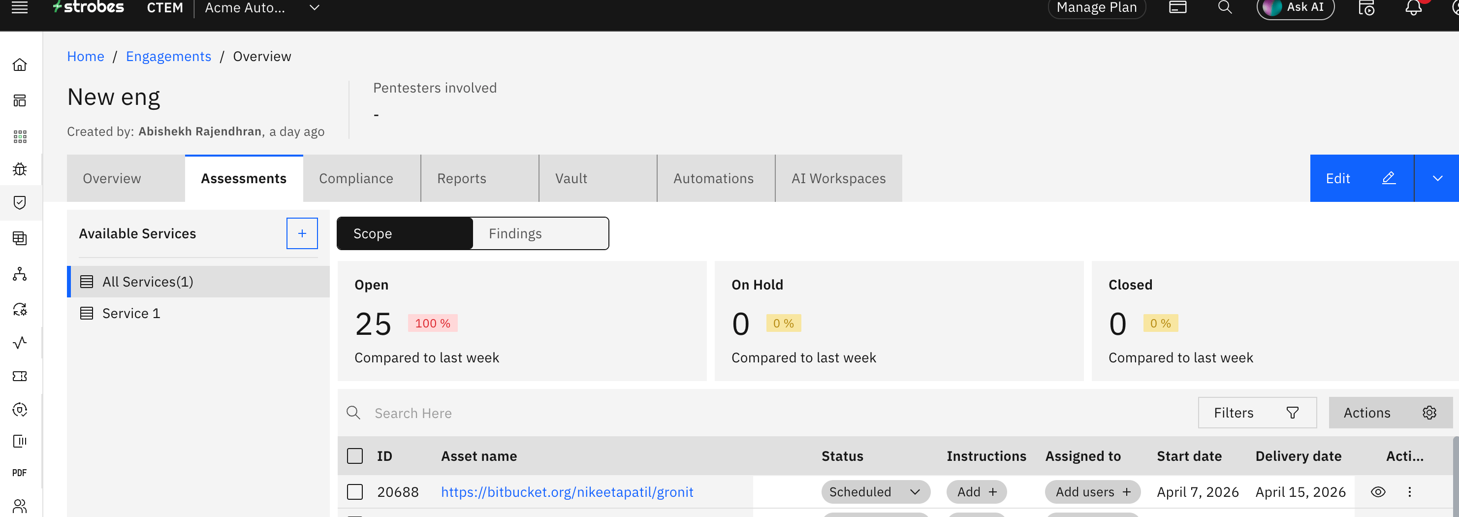 Editing Timelines for Individual Assessments: 6. Click Update (screenshot 3)
