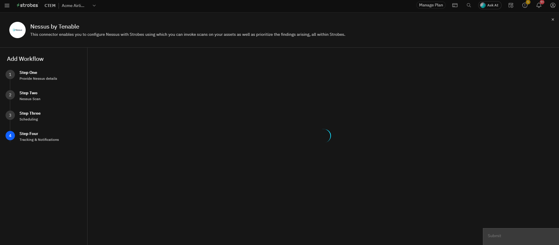 Configuring Nessus by Tenable in Strobes: Step 7: Sync Your Nessus Data (screenshot 31)