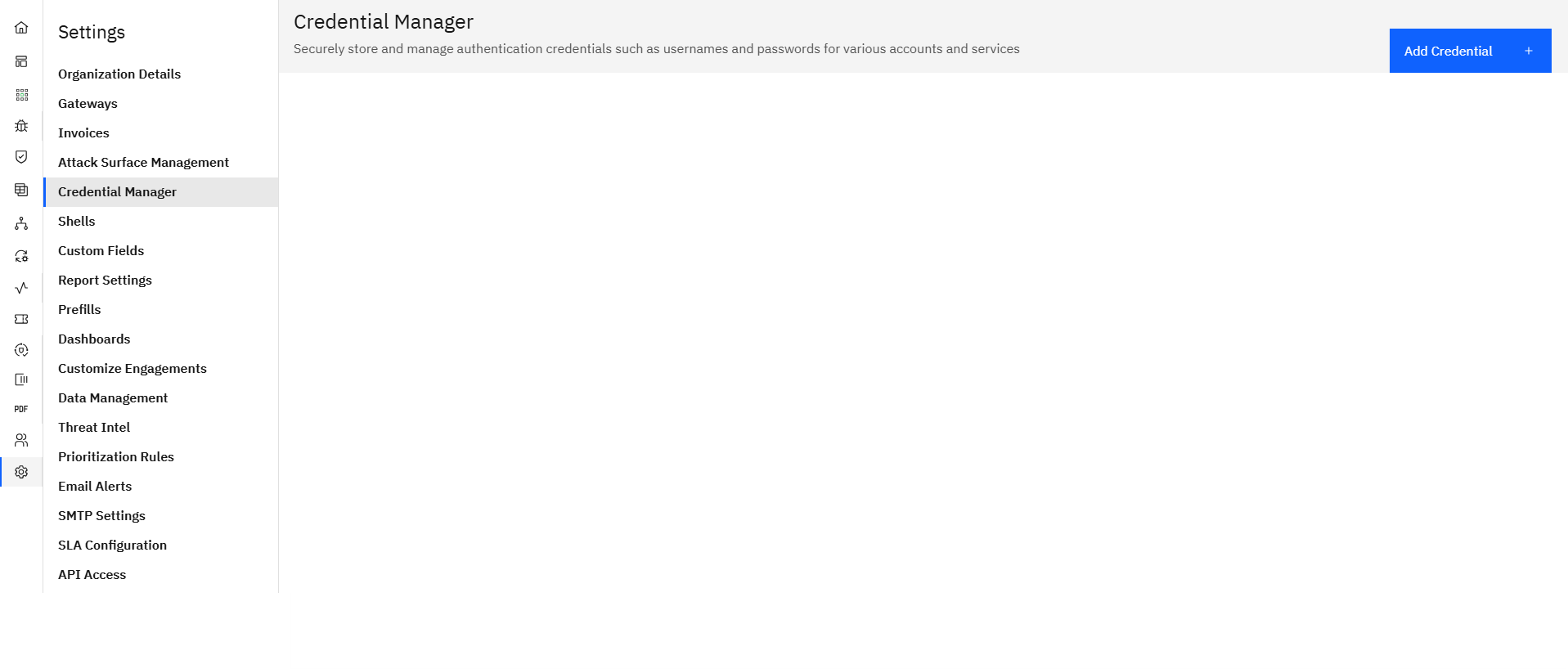 Using the credential manager: When to Use Credential Manager (screenshot 1)
