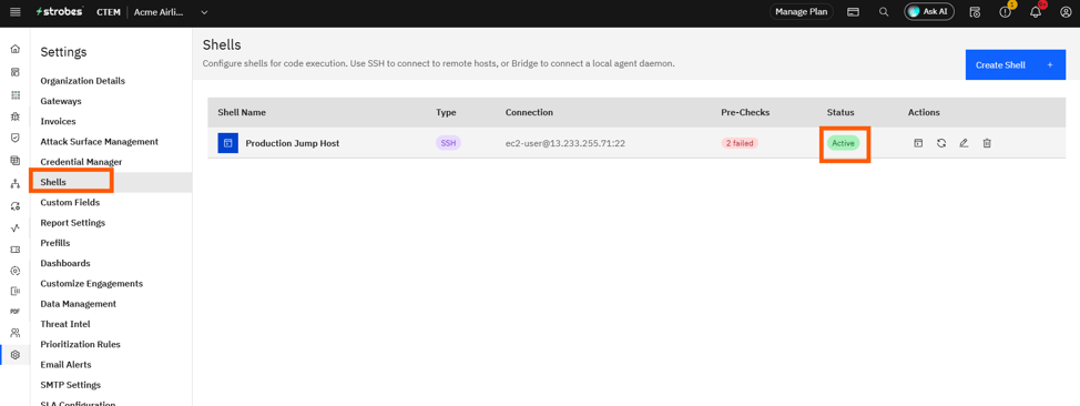 Network Internal Pentest: Step 1: Set up a Shell (screenshot 1)
