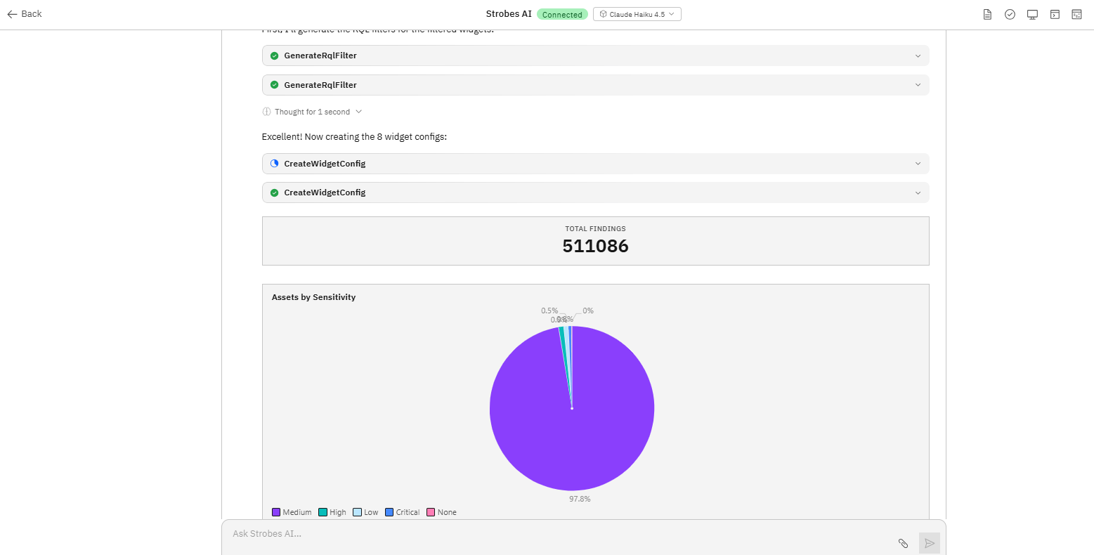 Creating a Dashboard with AI: Step 7: Confirm or Adjust the Plan (screenshot 8)