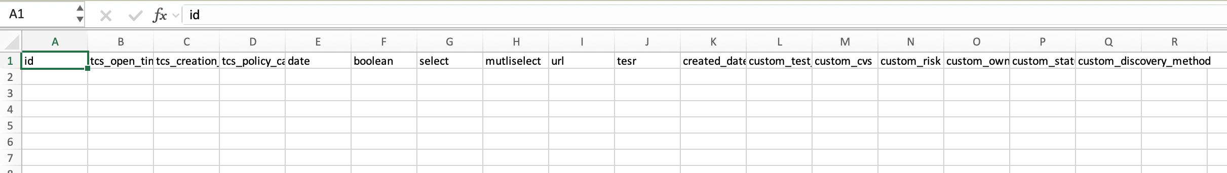 Bulk Updating Vulnerability Custom Fields Using CSV: Steps to Bulk Update Custom Fields (screenshot 4)