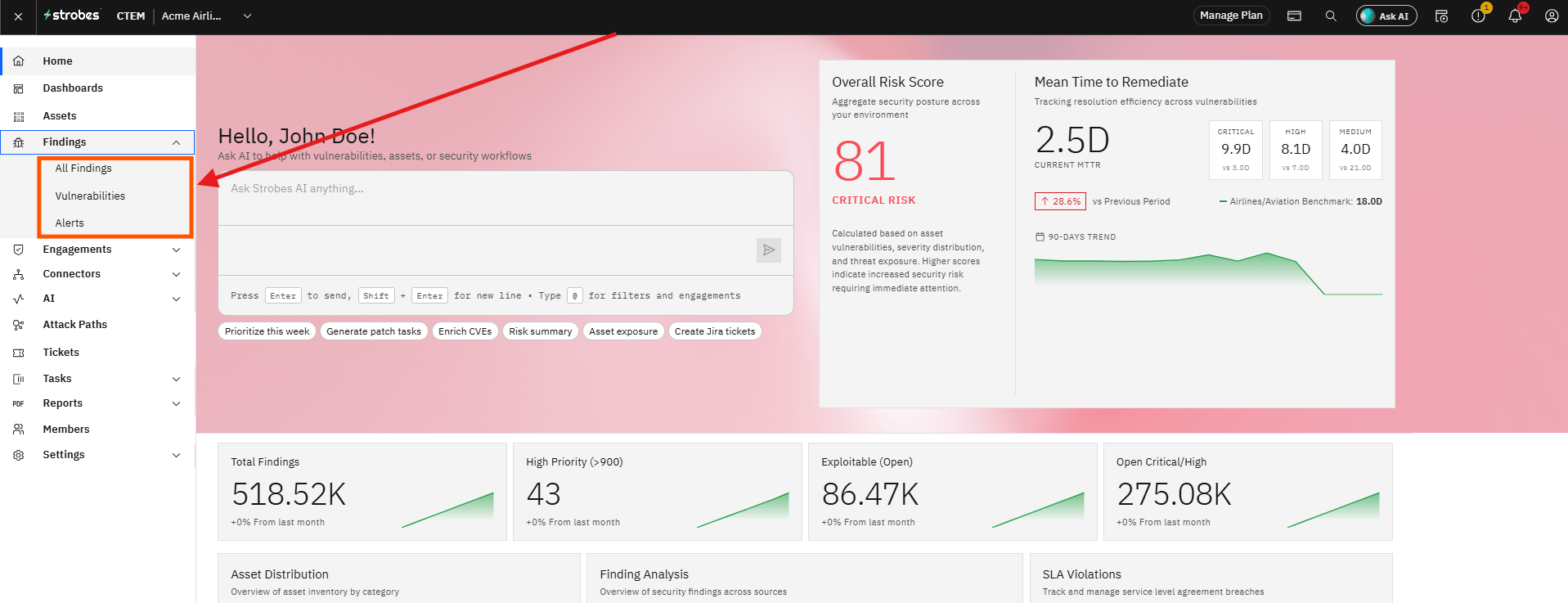 Alerts vs. Vulnerabilities vs. Findings: What's the Difference? (screenshot 1)