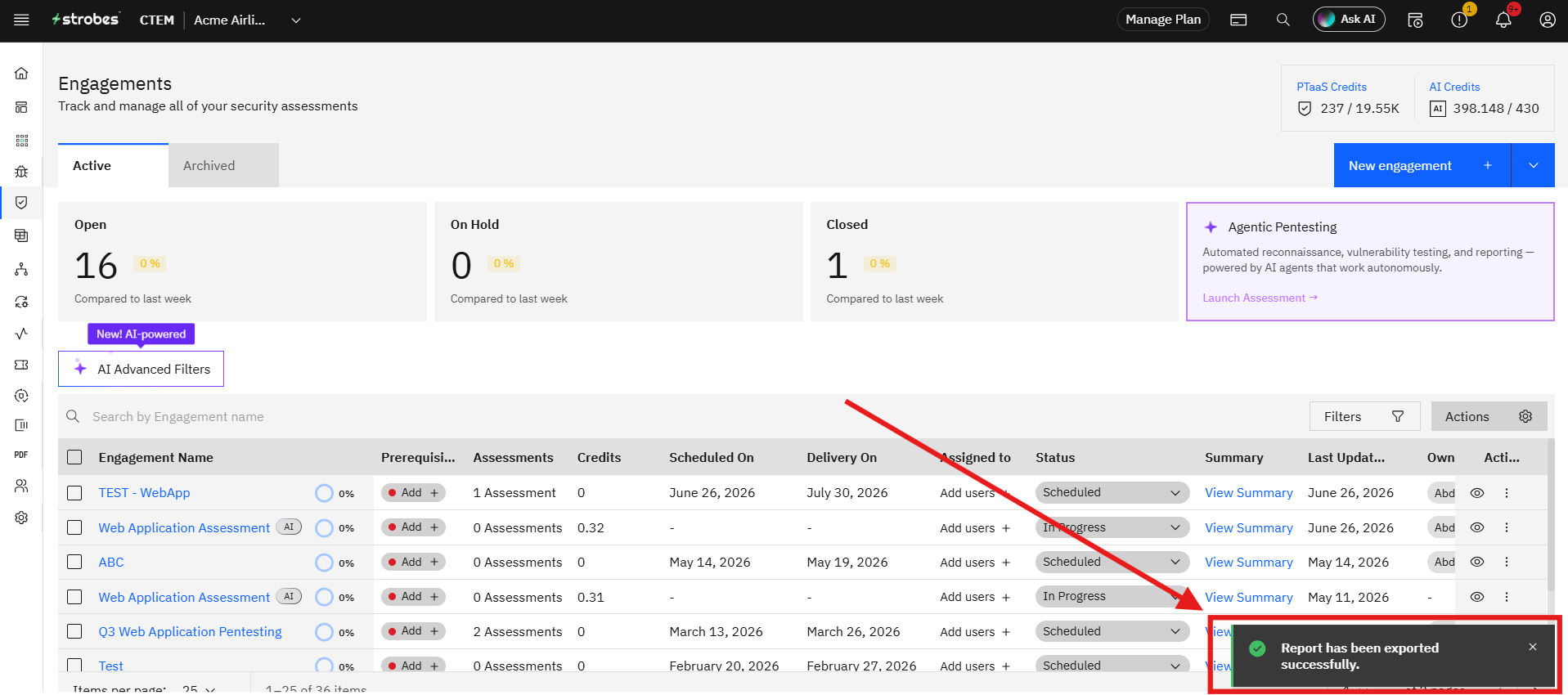 Engagement Summary Report Download: Step 3 — Include Logged Hours (Optional) (screenshot 10)