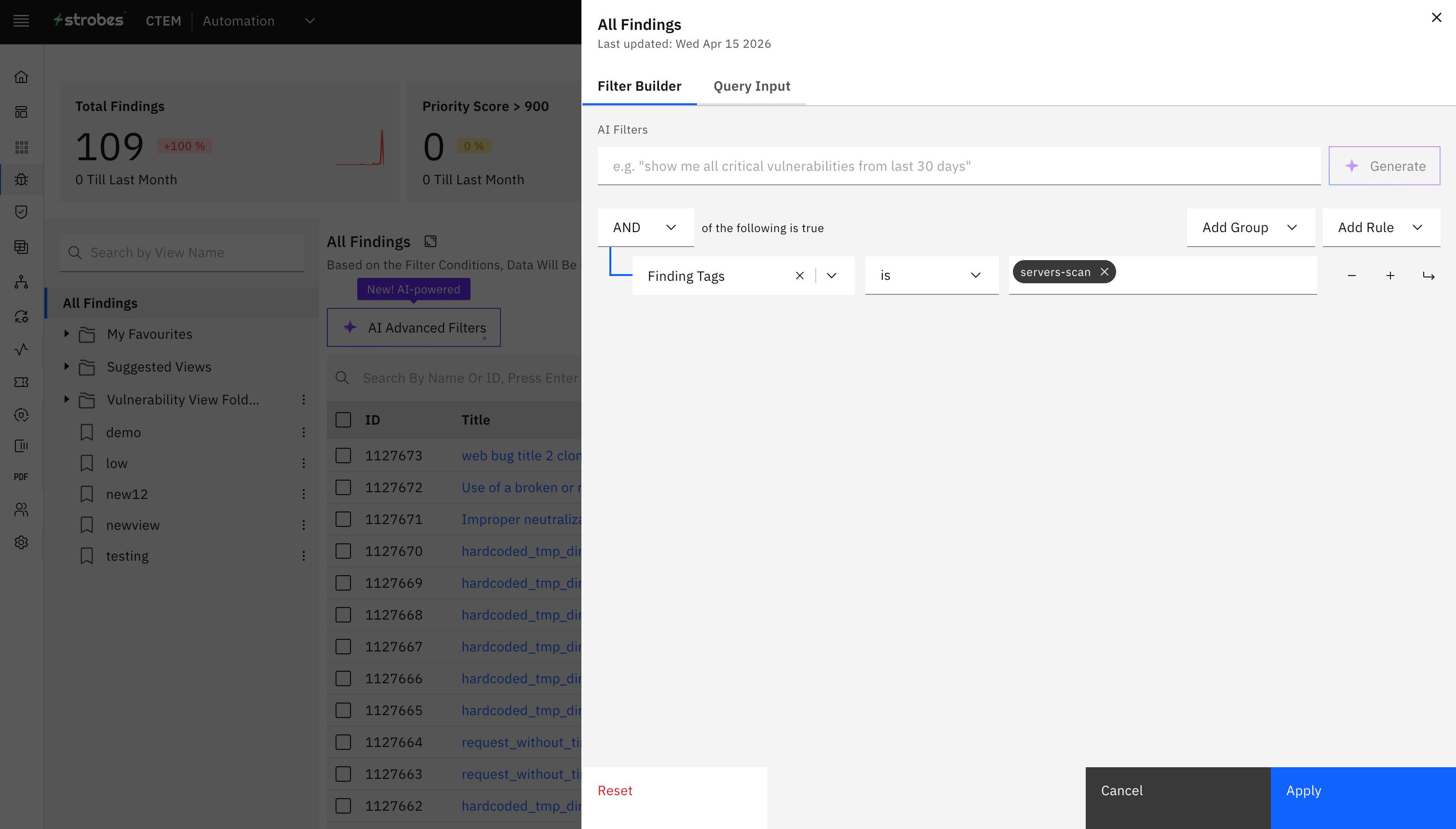 Smart Close when importing reports: Enabling Smart Auto-Closure while Importing Reports: (screenshot 1)