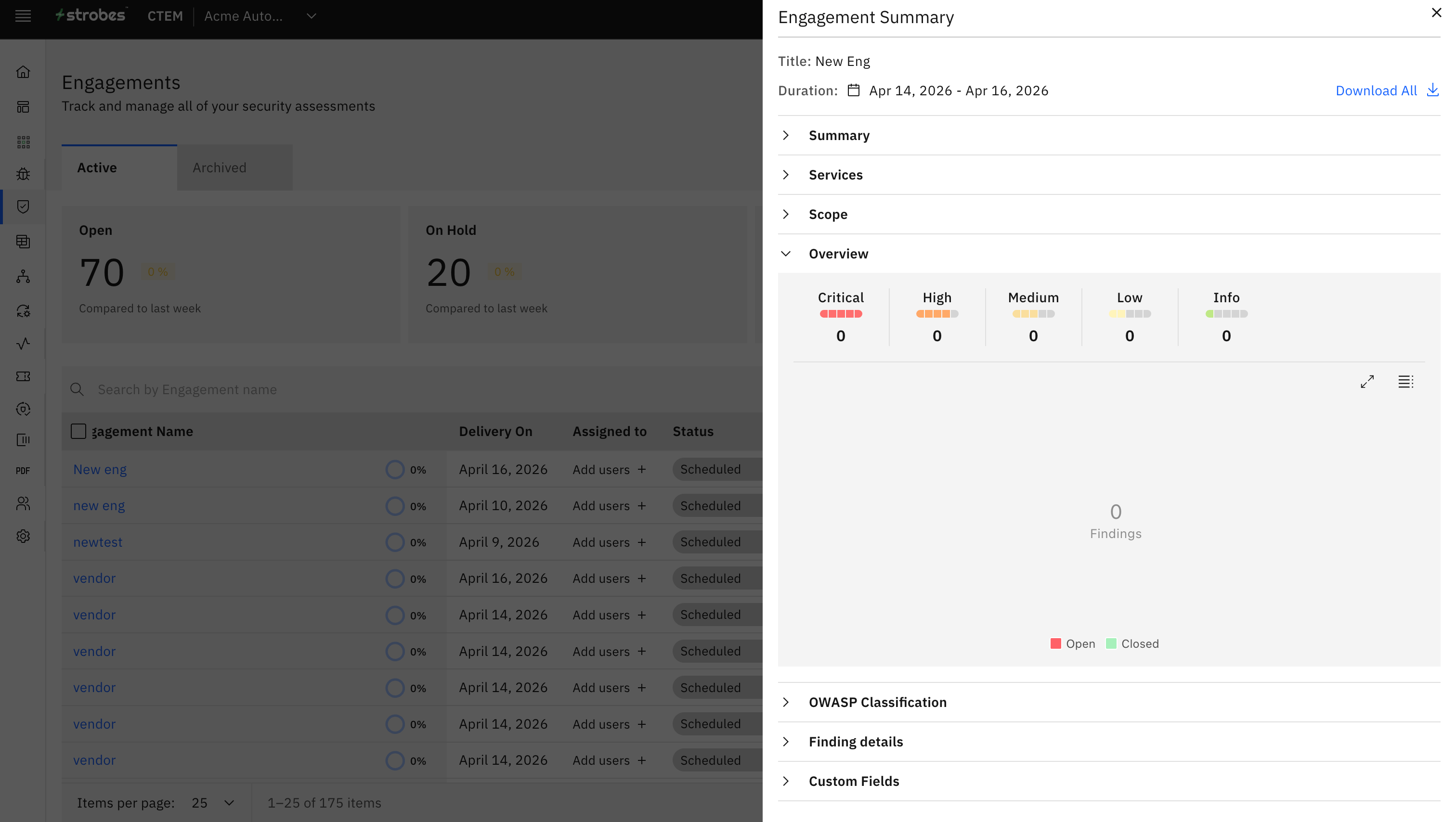 Engagement Summary Report Download: 3. Overview (screenshot 4)