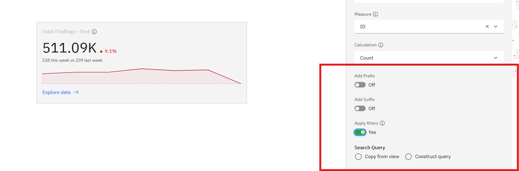 Creating a Widget: Step 6: Configure Optional Display Settings (screenshot 9)