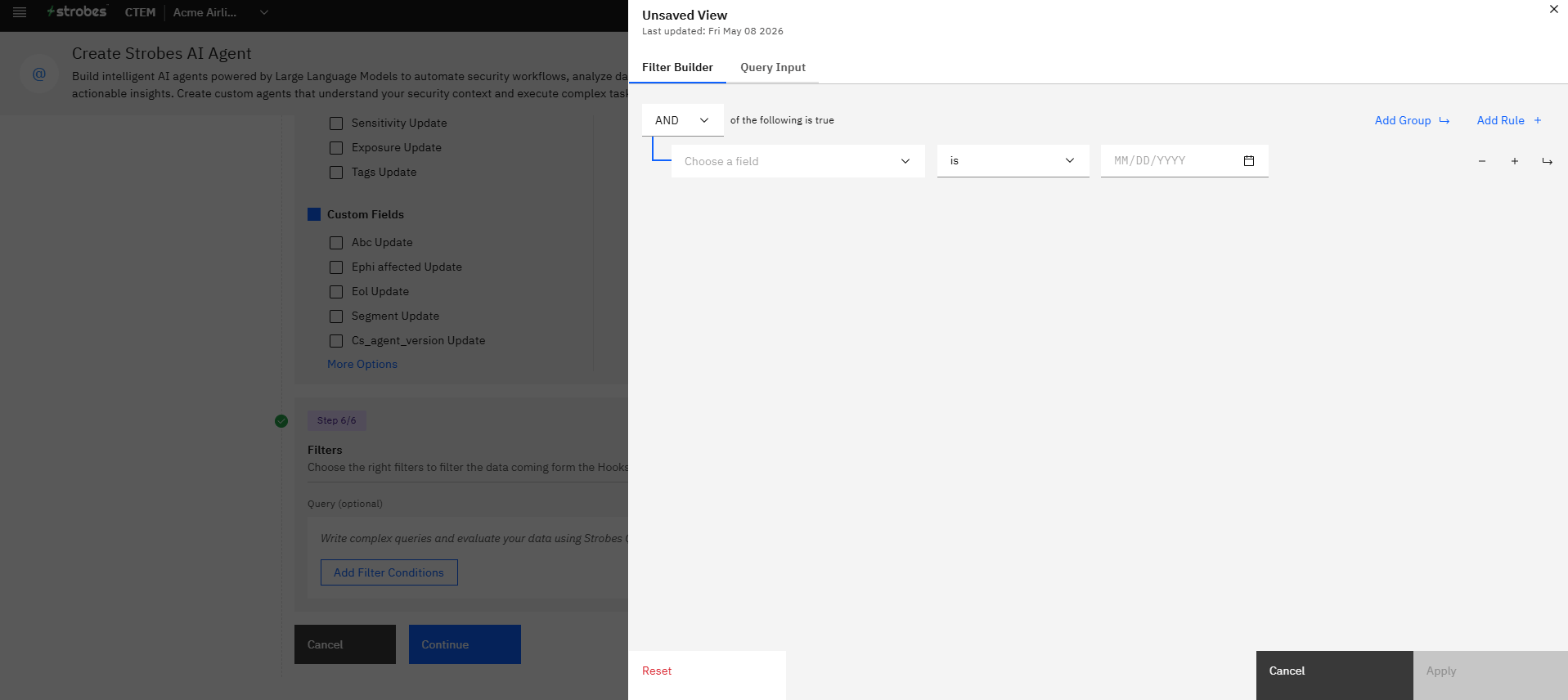 Configuring Strobes AI for Automated Vulnerability Management (screenshot 8)