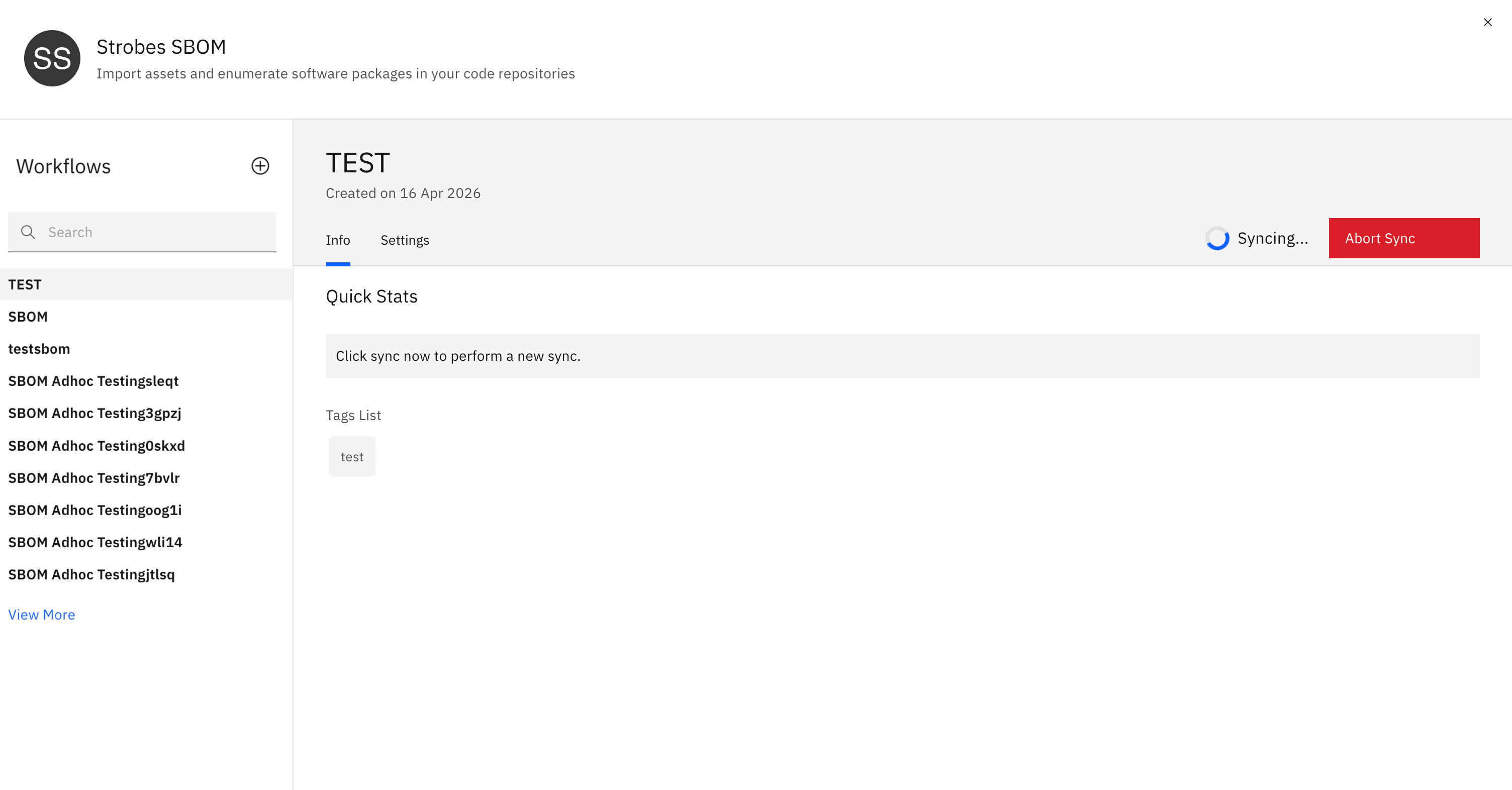 Generating an SBOM for all your GitHub repositories (screenshot 4)