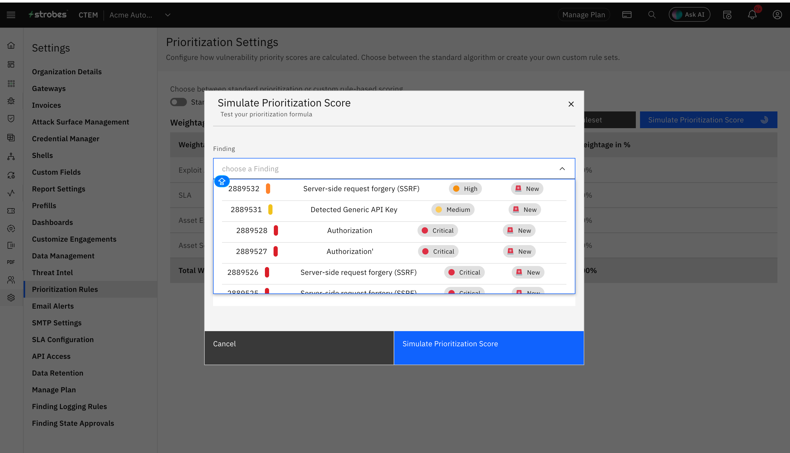 Prioritization Rules (screenshot 4)