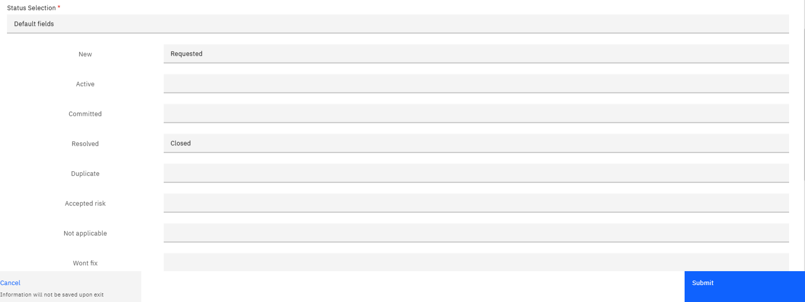 Configuring Azure Boards Integration with Strobes: Step 15 — Map Each Strobes Status to an Azure Board Status (screenshot 17)
