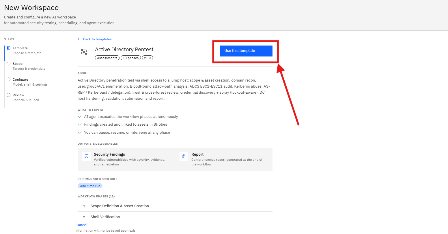 Active Directory Pentest Template: Deliverables (screenshot 5)