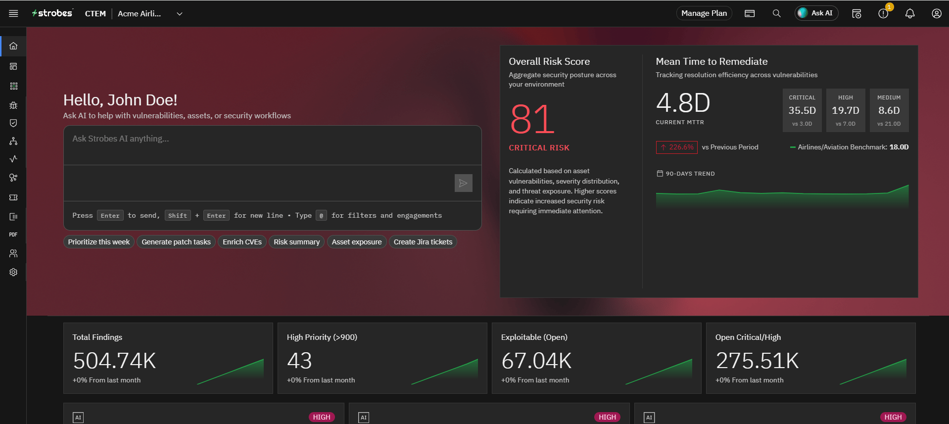 Configuring Nessus by Tenable in Strobes: Step 1: Open the Nessus Connector (screenshot 1)