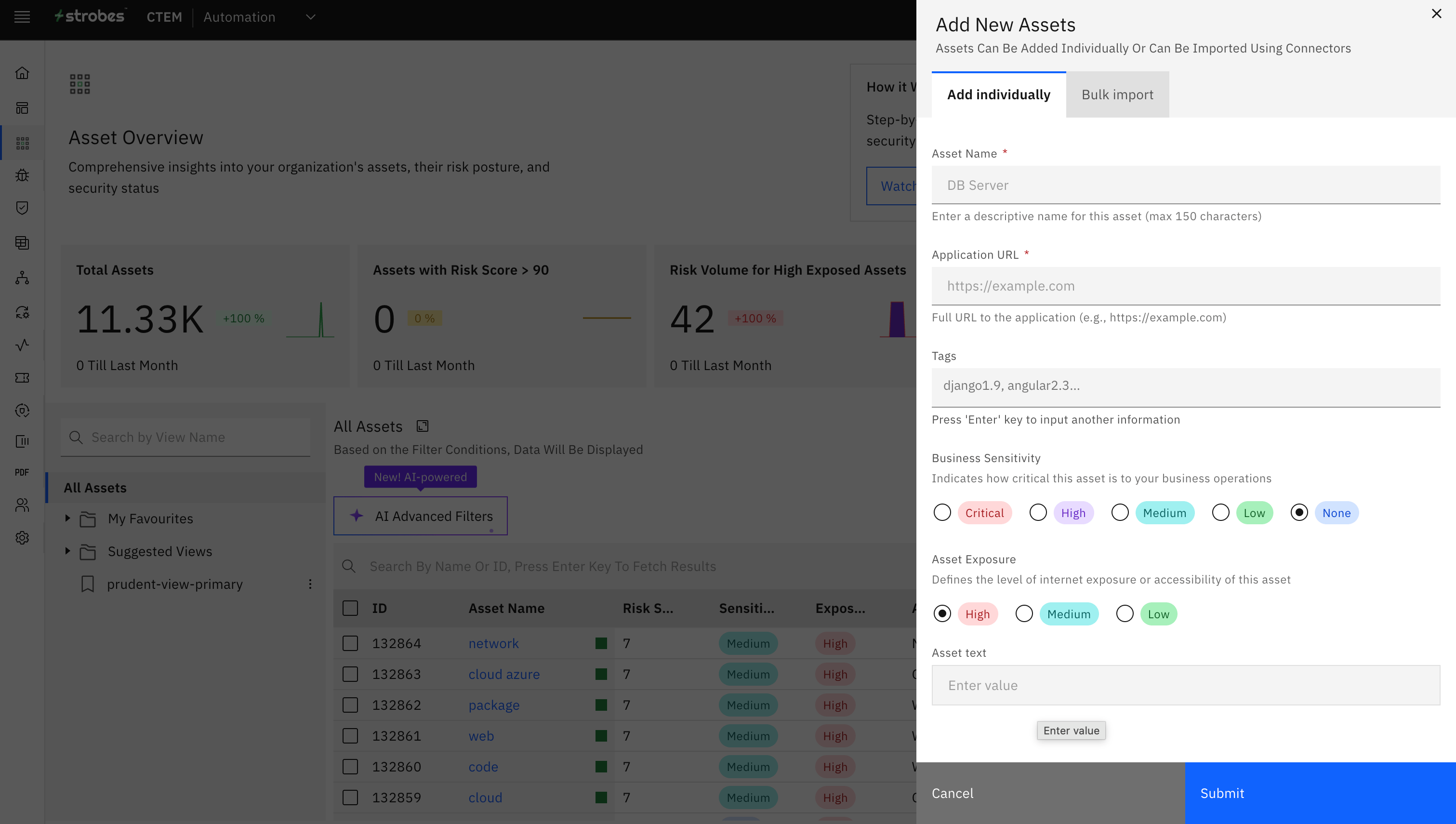 Asset Custom Fields: Using Custom Fields while Creating Assets (screenshot 4)