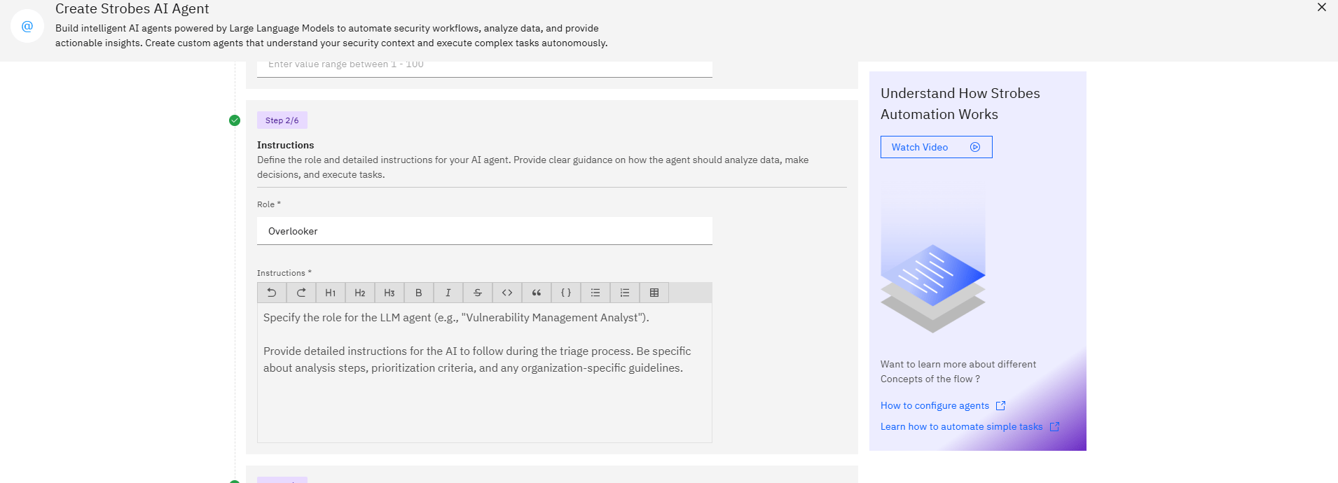 Configuring Strobes AI for Automated Vulnerability Management (screenshot 3)