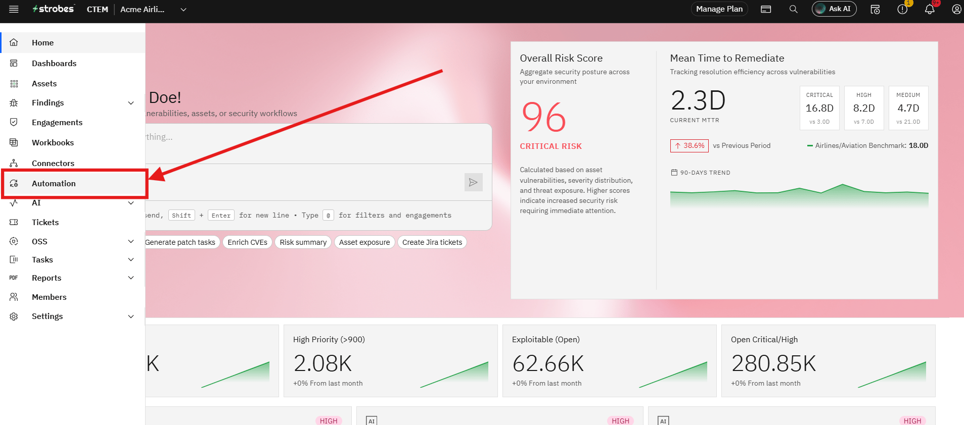 Using Automation Templates: Overview (screenshot 1)
